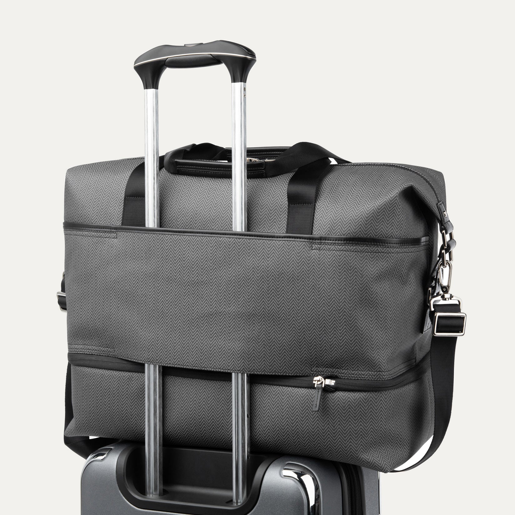 Travelpro® x Travel + Leisure® Large Check-In / Drop-Bottom Weekender Set