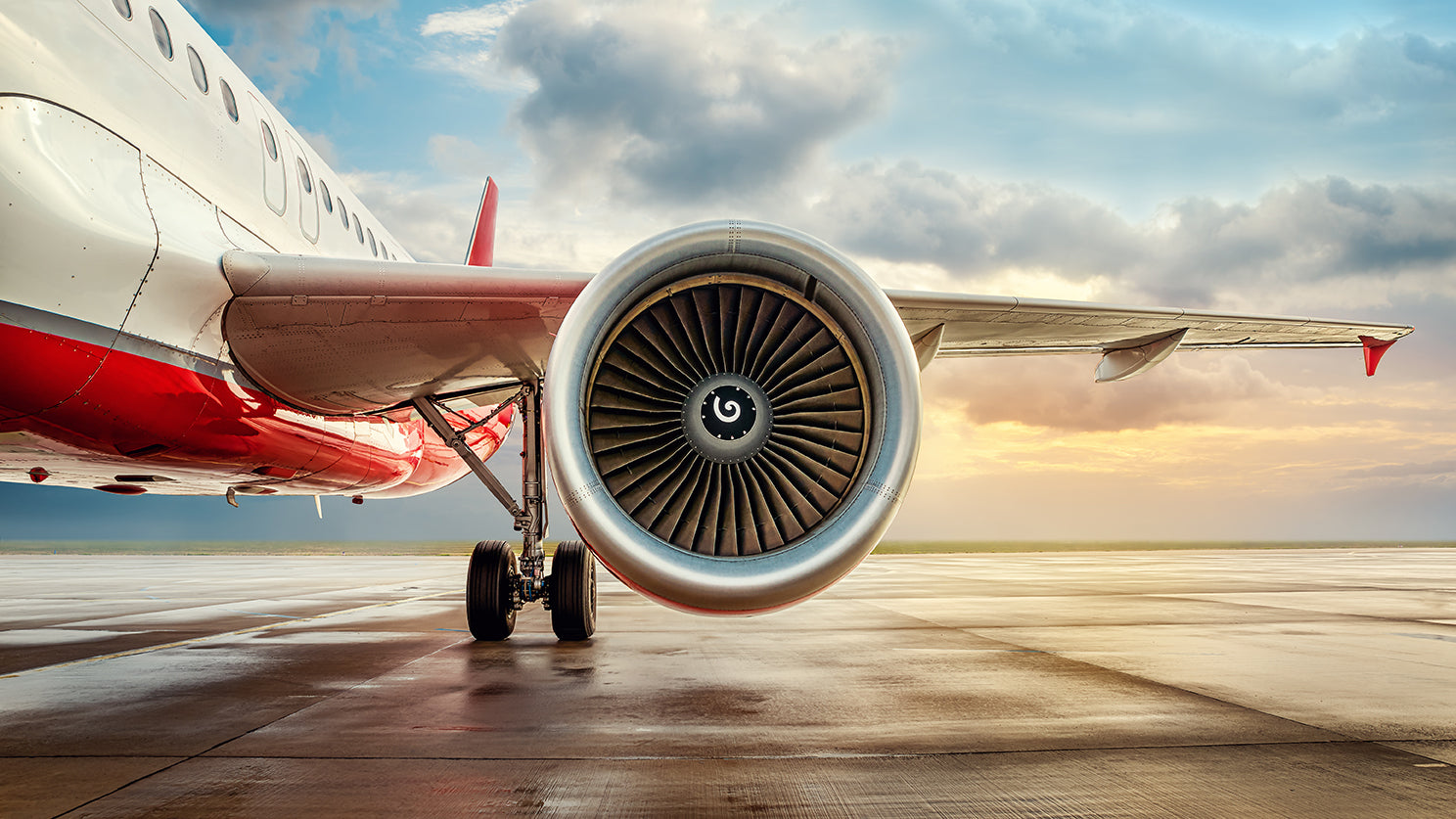Airplane turbine 