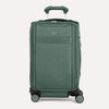 Front view of Travelpross Versapack+  Carry-On in Desert Sage Green, featuring a PowerScope Extension Handle.