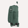 Side view of Travelpross Versapack+ Carry-On in Desert Sage Green, showing a PowerScope Extension Handle and TSA Approved Locks.
