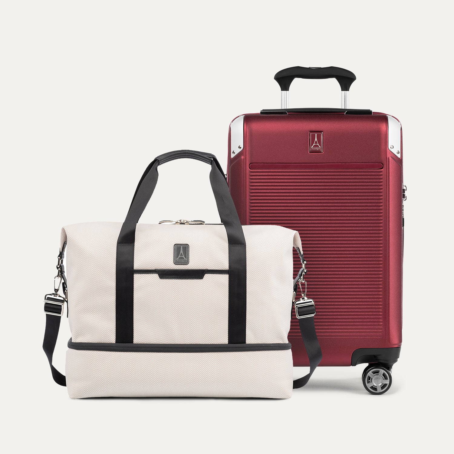 Platinum® Elite Hardside Carry on / Travelpross® x Travel + Leisure® Weekender Set